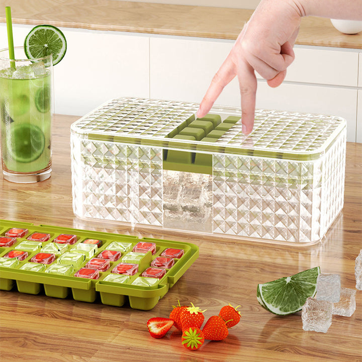 Silicone Square Ice Mold Ice Cube Trays