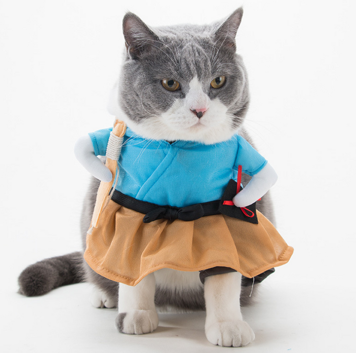 Pet Transformed Clothes  Halloween Pet Dress