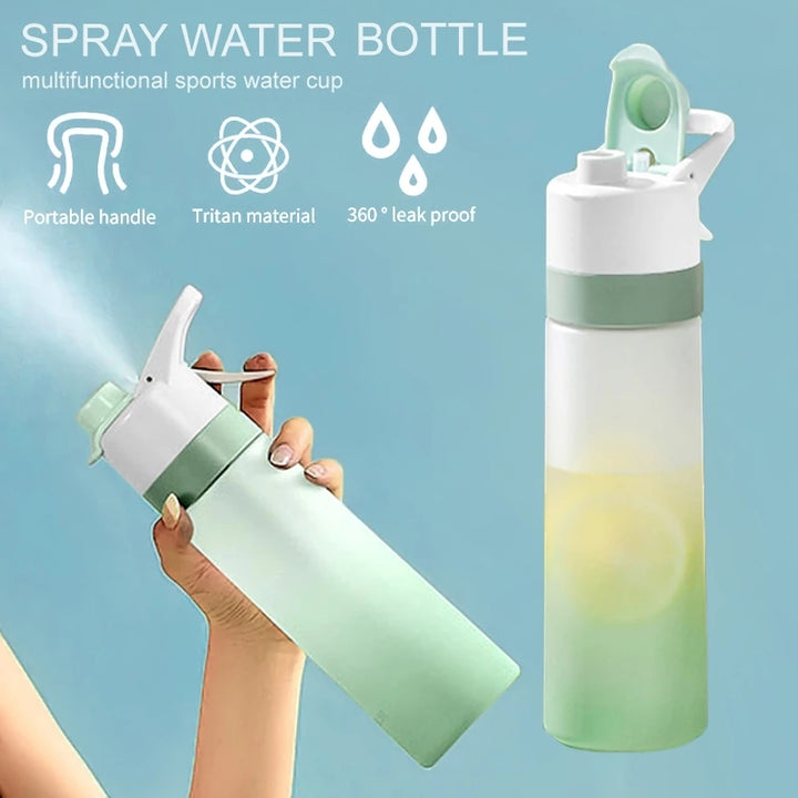 700ml Spray Water Bottle For Girls Outdoor Sport Fitness